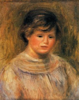 Pierre Auguste Renoir : Head of a Woman VII